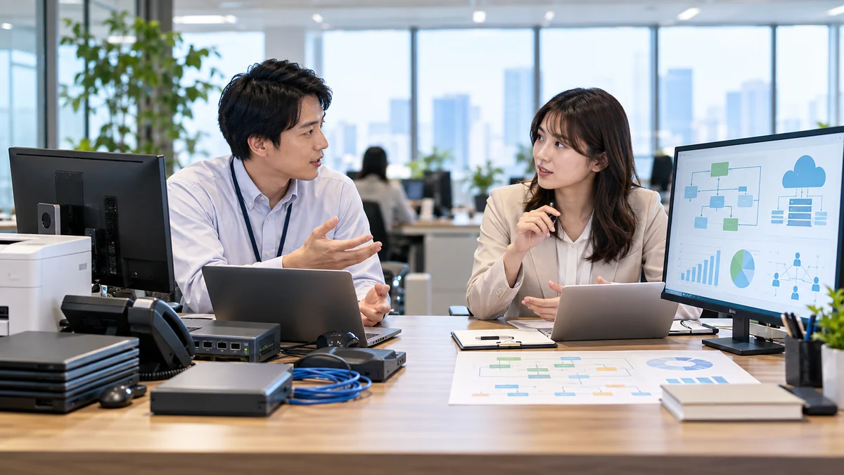社内SEと情シスの違いは？求人票で仕事内容を見抜く7項目のアイキャッチ